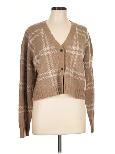 Pre-owned Everlane Cardigan Sweater In Brown