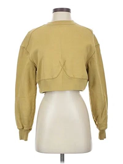 Pre-owned Everlane Cardigan Sweater In Gold