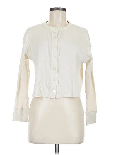 Pre-owned Everlane Cardigan Sweater In Ivory