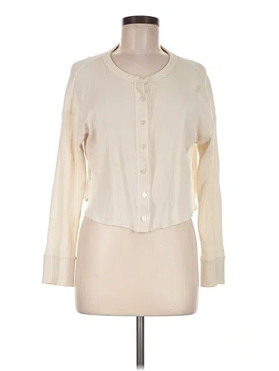 Pre-owned Everlane Cardigan Sweater In Ivory