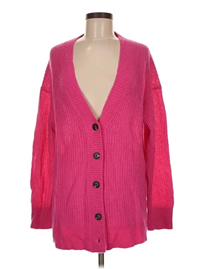 Pre-owned Everlane Cardigan Sweater In Pink