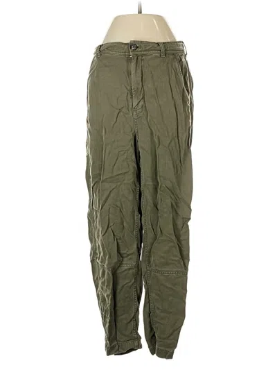 Pre-owned Everlane Cargo Pants In Green