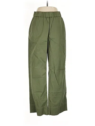 Pre-owned Everlane Cargo Pants In Green