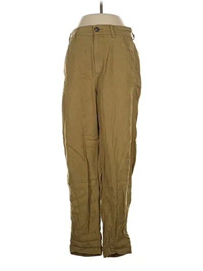 Pre-owned Everlane Cargo Pants In Green