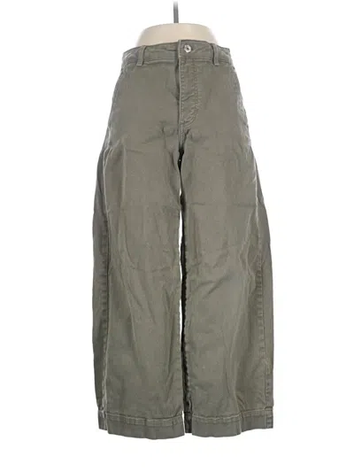 Pre-owned Everlane Cargo Pants In Green
