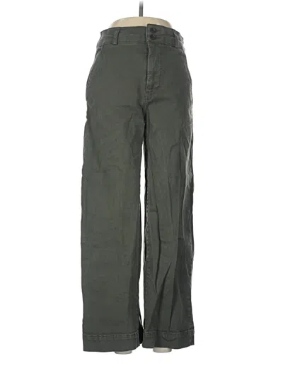 Pre-owned Everlane Cargo Pants In Green