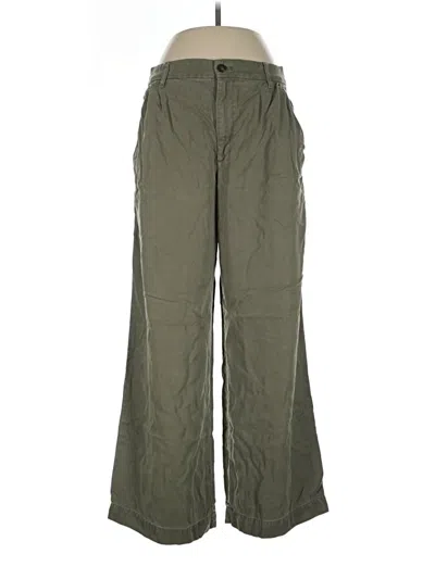 Pre-owned Everlane Cargo Pants In Green