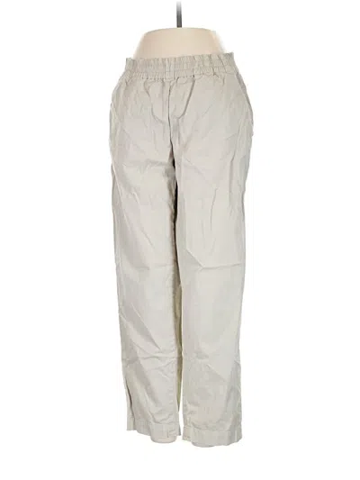 Pre-owned Everlane Cargo Pants In Ivory
