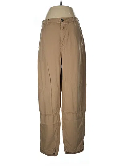 Pre-owned Everlane Cargo Pants In Tan