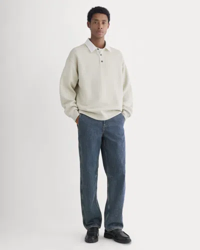 Everlane Carpenter Jean In Hanoi Stone In Blue