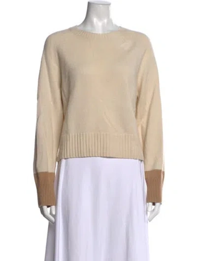 Pre-owned Everlane Cashmere Crew Neck Sweater In Neutrals