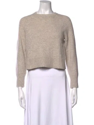 Pre-owned Everlane Cashmere Crew Neck Sweater In Neutrals