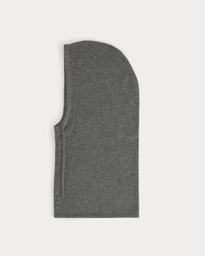 Everlane Cashmere Hood In Heather Charcoal In Gray