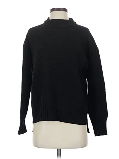 Pre-owned Everlane Cashmere Pullover Sweater In Black
