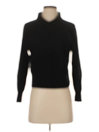 Pre-owned Everlane Cashmere Pullover Sweater In Black