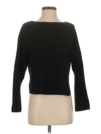 Pre-owned Everlane Cashmere Pullover Sweater In Black