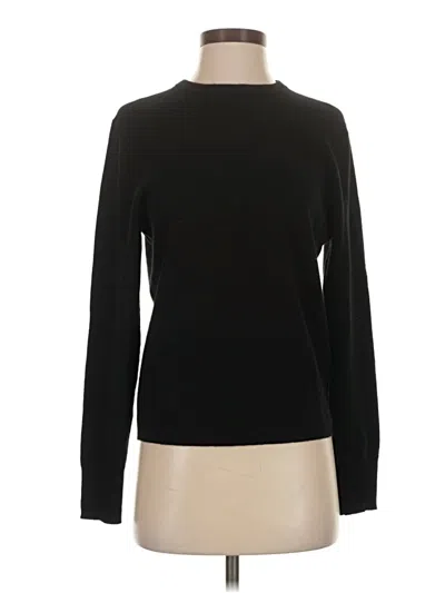 Pre-owned Everlane Cashmere Pullover Sweater In Black