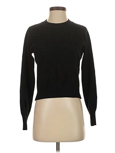 Pre-owned Everlane Cashmere Pullover Sweater In Black