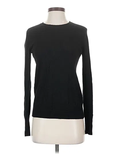 Pre-owned Everlane Cashmere Pullover Sweater In Black