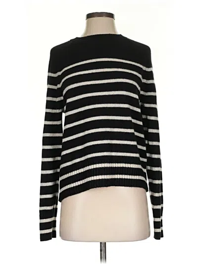 Pre-owned Everlane Cashmere Pullover Sweater In Black