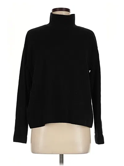 Pre-owned Everlane Cashmere Pullover Sweater In Black