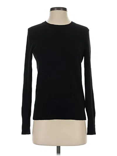 Pre-owned Everlane Cashmere Pullover Sweater In Black