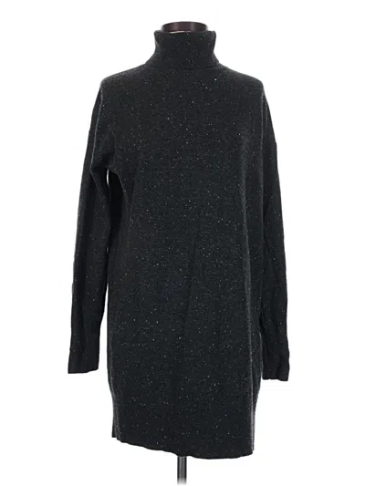 Pre-owned Everlane Cashmere Pullover Sweater In Black