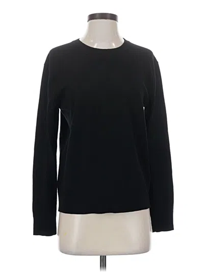 Pre-owned Everlane Cashmere Pullover Sweater In Black