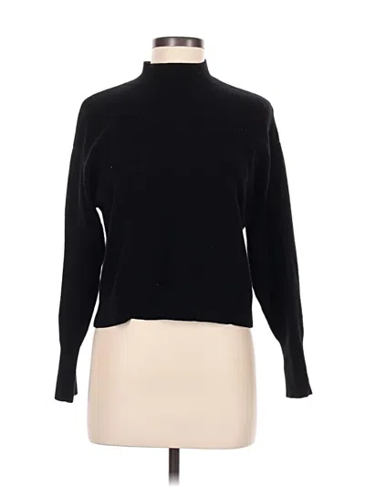 Pre-owned Everlane Cashmere Pullover Sweater In Black