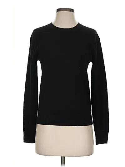 Pre-owned Everlane Cashmere Pullover Sweater In Black