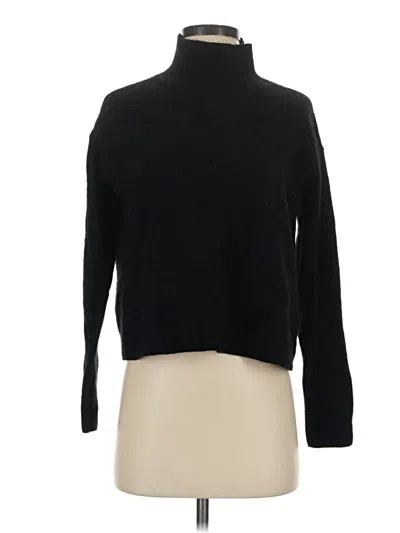 Pre-owned Everlane Cashmere Pullover Sweater In Black
