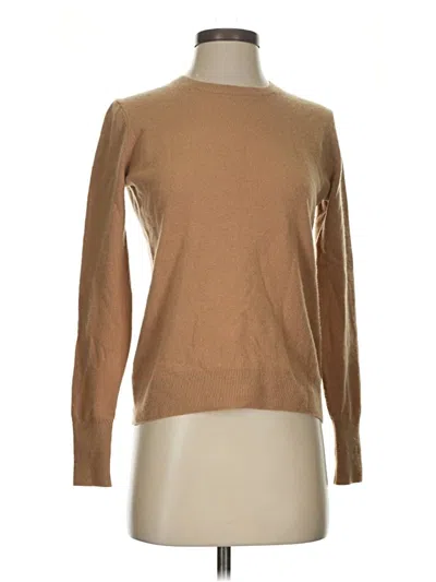 Pre-owned Everlane Cashmere Pullover Sweater In Brown