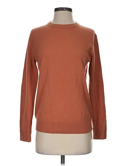 Pre-owned Everlane Cashmere Pullover Sweater In Brown