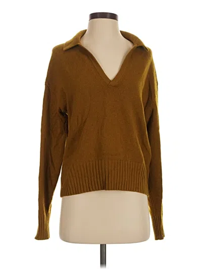 Pre-owned Everlane Cashmere Pullover Sweater In Brown