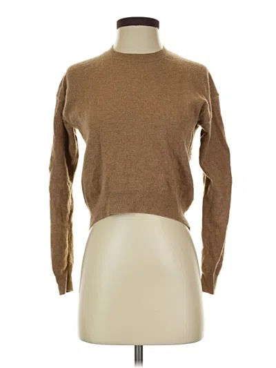 Pre-owned Everlane Cashmere Pullover Sweater In Brown