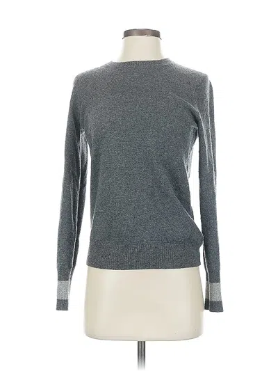 Pre-owned Everlane Cashmere Pullover Sweater In Gray