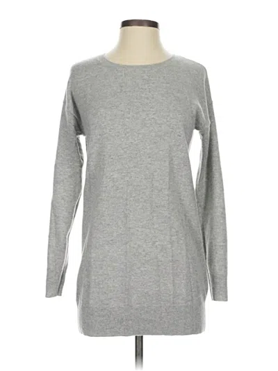Pre-owned Everlane Cashmere Pullover Sweater In Gray