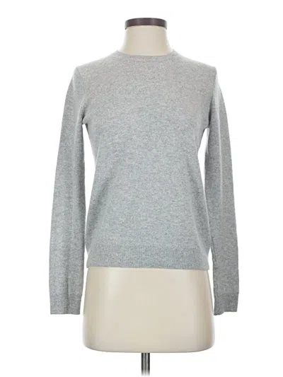 Pre-owned Everlane Cashmere Pullover Sweater In Gray