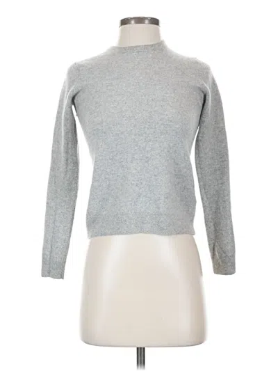 Pre-owned Everlane Cashmere Pullover Sweater In Gray