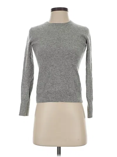 Pre-owned Everlane Cashmere Pullover Sweater In Gray