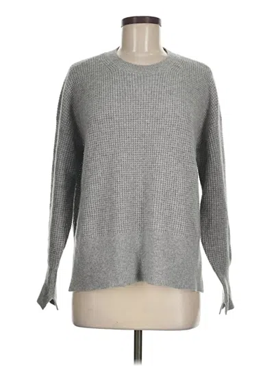 Pre-owned Everlane Cashmere Pullover Sweater In Gray