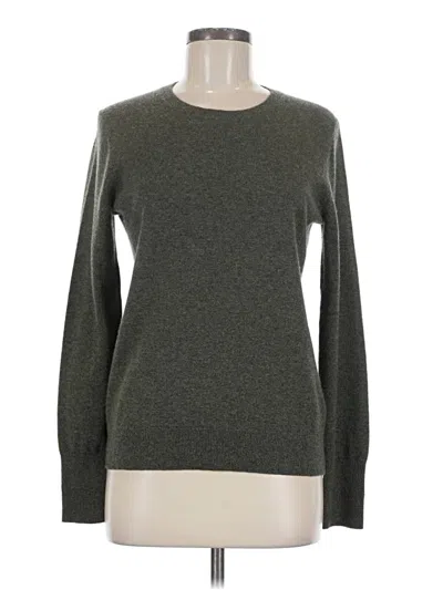 Pre-owned Everlane Cashmere Pullover Sweater In Gray