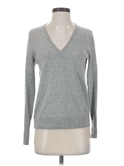 Pre-owned Everlane Cashmere Pullover Sweater In Gray