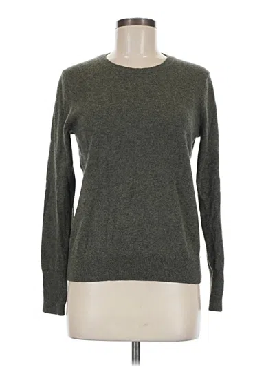 Pre-owned Everlane Cashmere Pullover Sweater In Gray