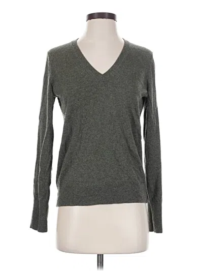 Pre-owned Everlane Cashmere Pullover Sweater In Gray