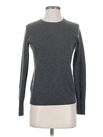 Pre-owned Everlane Cashmere Pullover Sweater In Gray
