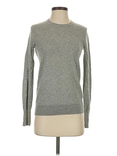 Pre-owned Everlane Cashmere Pullover Sweater In Gray