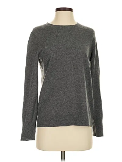 Pre-owned Everlane Cashmere Pullover Sweater In Gray