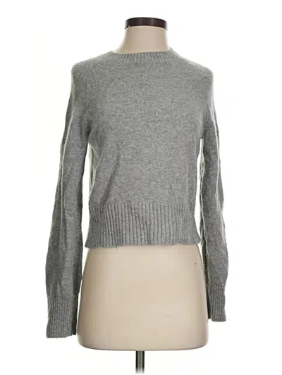 Pre-owned Everlane Cashmere Pullover Sweater In Gray