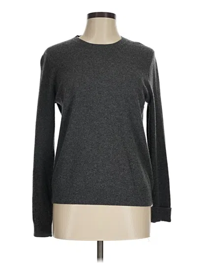 Pre-owned Everlane Cashmere Pullover Sweater In Gray